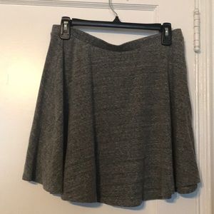 Gray skater skirt
